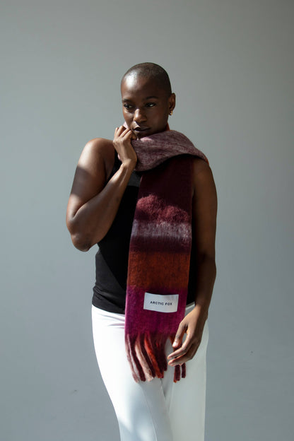 Recycled Materials Stockholm Scarf - Autumnal Falls