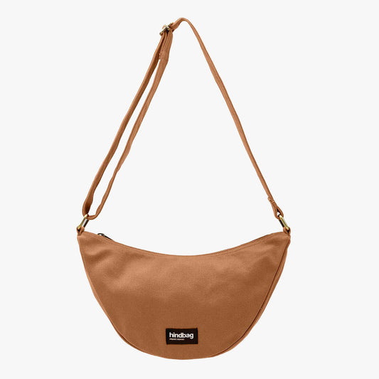 Andrea Banana Bag in Cinnamon - Ethically Manufactured Bag