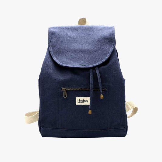 Eliot Backpack in Navy - Ethically Manufactured Bag