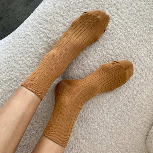 Her Socks - Peanut Butter