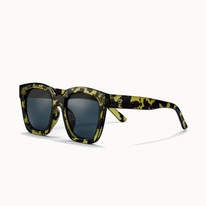 Marais X Sunglasses in Green 100% Recycled Plastic