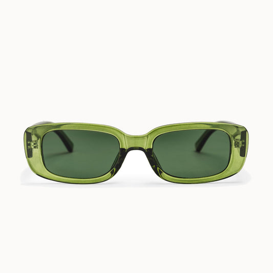 Nicole Sunglasses in Green 100% Recycled Plastic