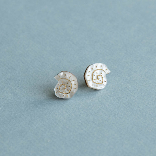 Shell Stud Earrings