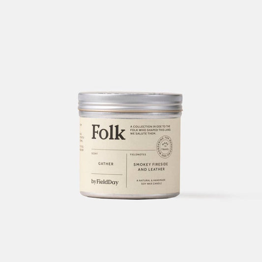 Folk Tin Collection - Gather Vegetable Soy Wax Candle