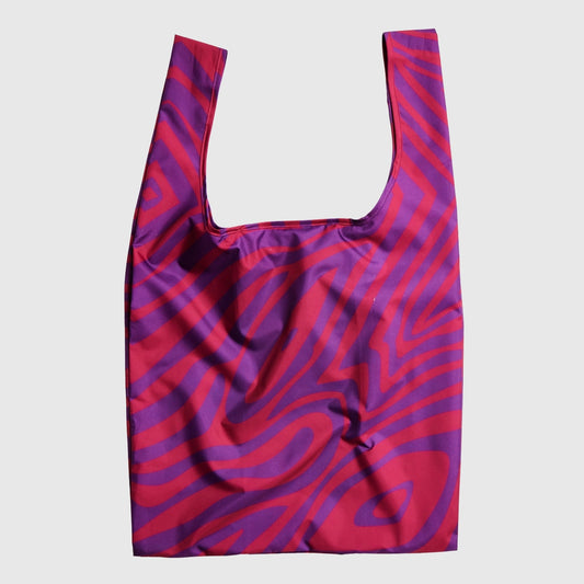 Reusable Bag - Recycled in Swirl Pink