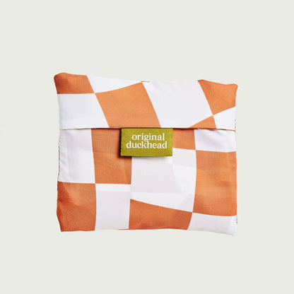 Reusable Bag - Recycled in Peanut Butter Checks