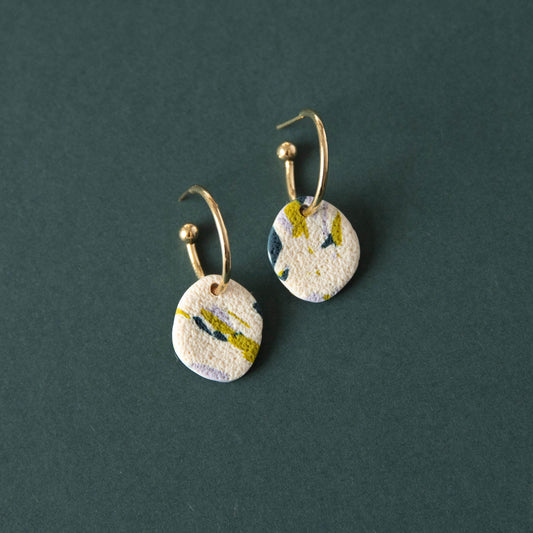 Terrazzo 'The One' Hoop Earrings