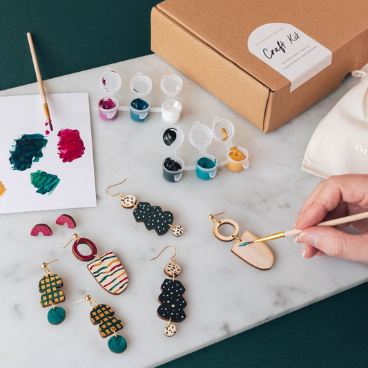 Paint Your Own Earrings Craft Kit Now Available!