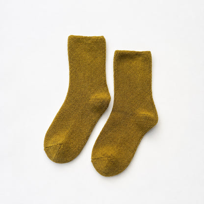 Cloud Socks - Green Olive