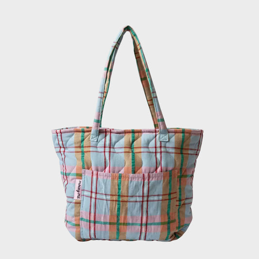 Confetti Plaid Quilted Bag