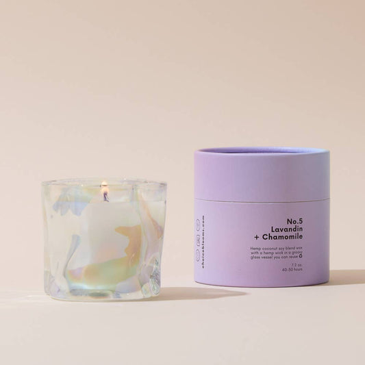No. 5: Lavandin + Chamomile Candle