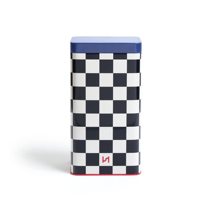 Airtight Tin Storage Container: Navy