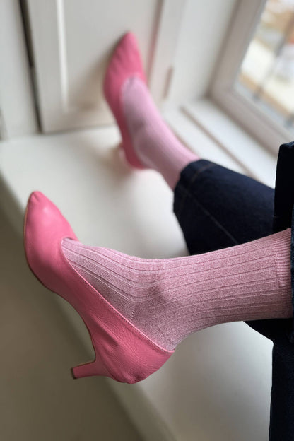 Her Socks - Sparkling Rose