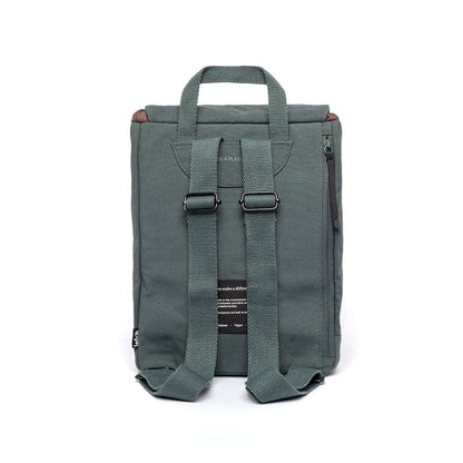 Kaut Mini Recycled Materials Backpack - Leaf