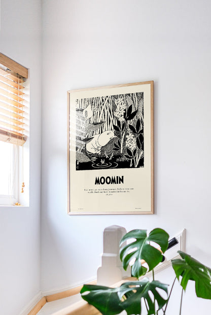 Moomin Long Journey Print 30 x 40 cm
