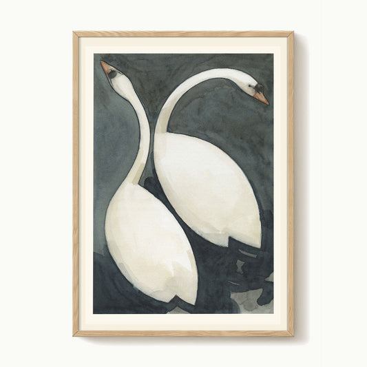 Jörgen Hansson - The Swan VI Print 30 x 40 cm