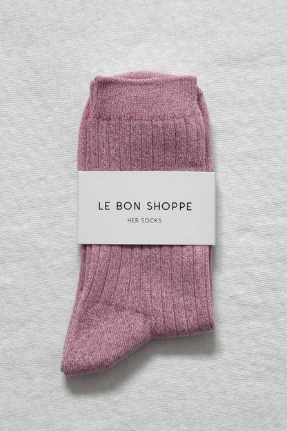 Her Socks - Sparkling Rose