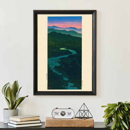Ioridani Pass by Kawase Hasui Print 30x40 cm