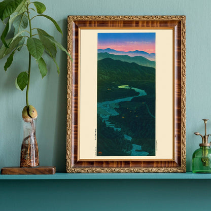 Ioridani Pass by Kawase Hasui Print 30x40 cm