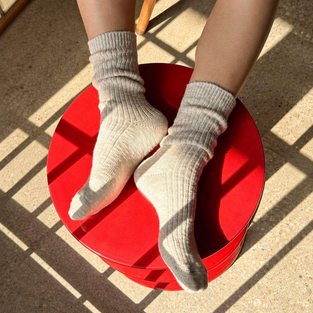 Cottage Socks - Oatmeal