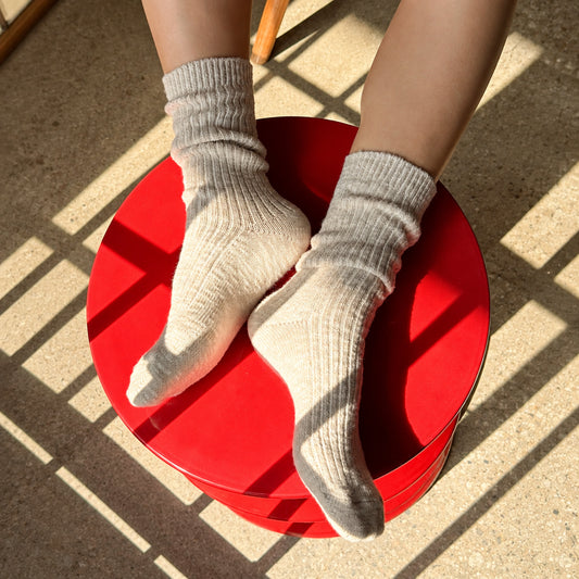 Cottage Socks - Oatmeal