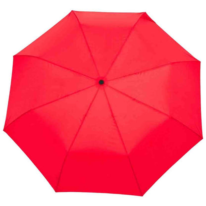 Compact Eco-Friendly Wind Resistant Duckhead Umbrella - Tomato Red