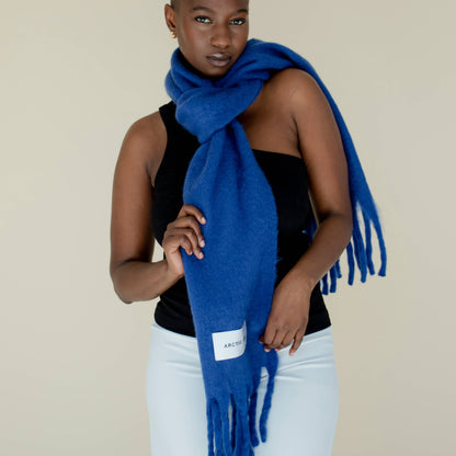 Recycled Materials Stockholm Scarf - Blue
