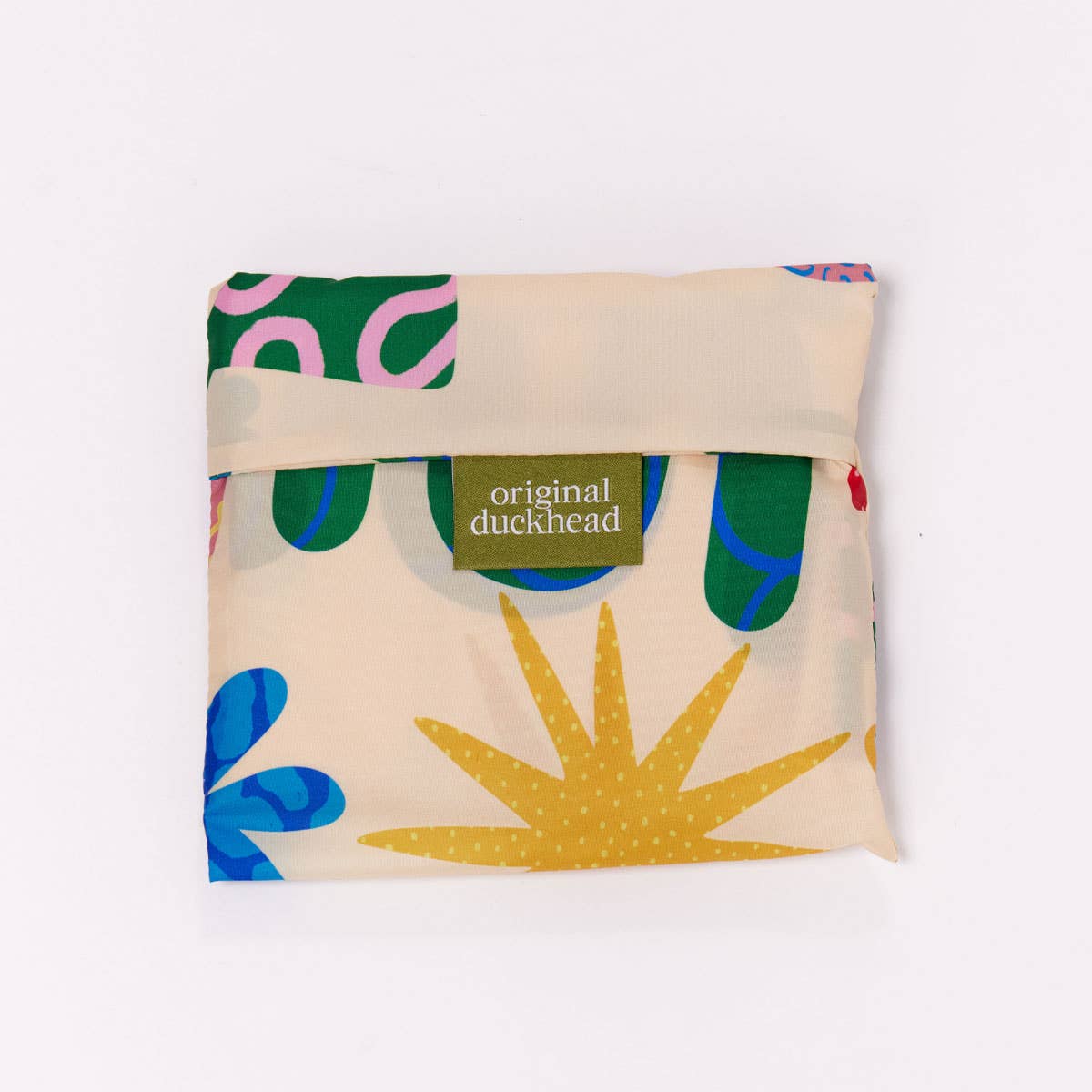 Deli Multi Coloured Print Eco-Friendly Reusable Tote Bag