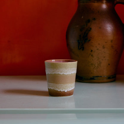 70s Ceramics Coffee Mug - Umber