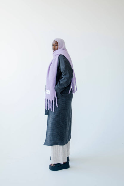 Recycled Materials Stockholm Scarf -Lavender