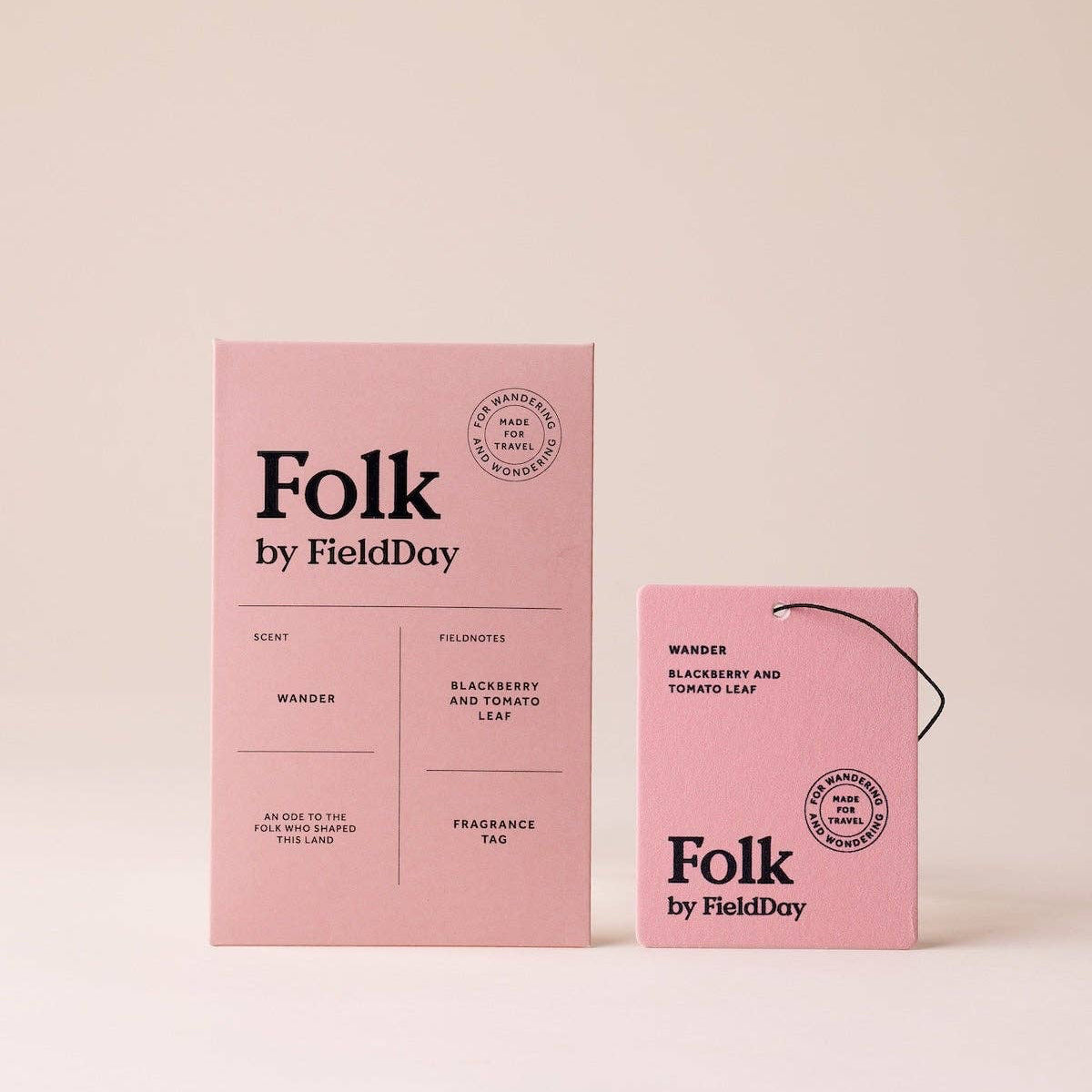 Wander Folk Fragrance Tag