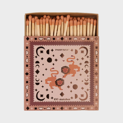 Paddywax Jumbo Boxed Matches  - Lions