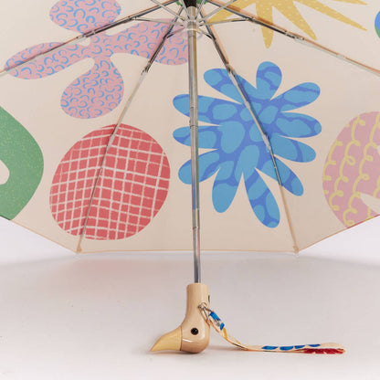 Compact Eco-Friendly Wind Resistant Duckhead Umbrella - Deli