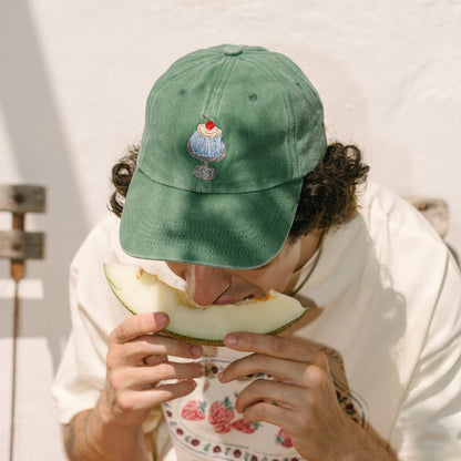 Cherry on Top Cap - Washed Green