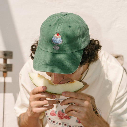 Cherry on Top Cap - Washed Green