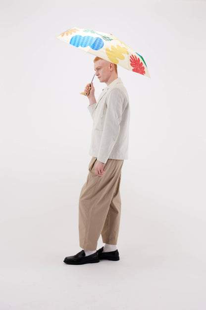 Compact Eco-Friendly Wind Resistant Duckhead Umbrella - Deli