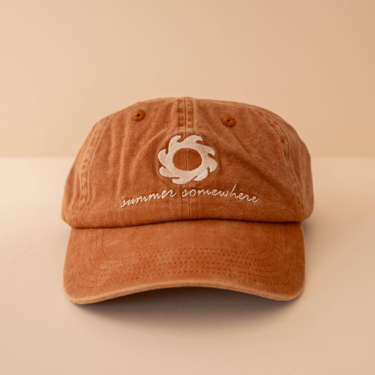 Summer Somewhere Embroidered Cap