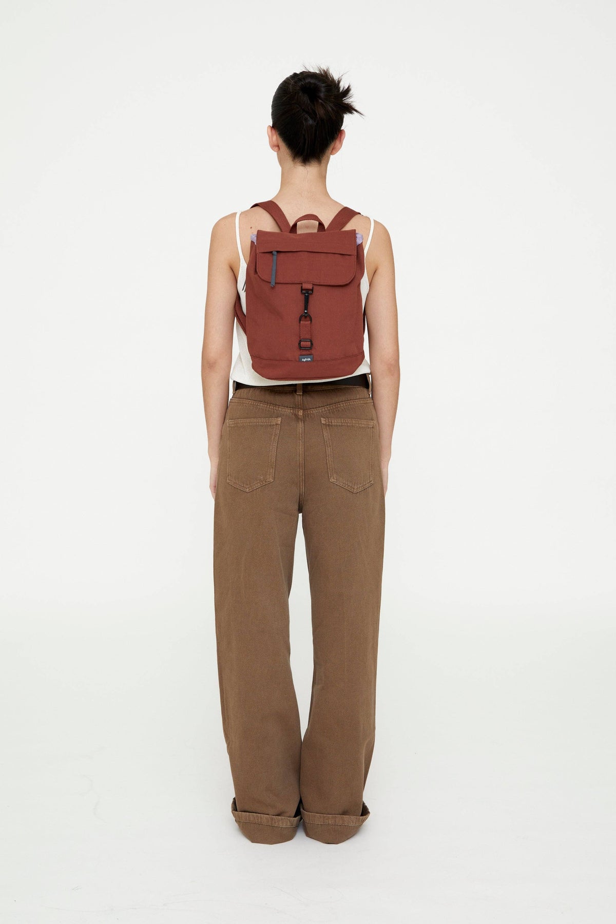 Kaut Mini Recycled Materials Backpack - Bronze