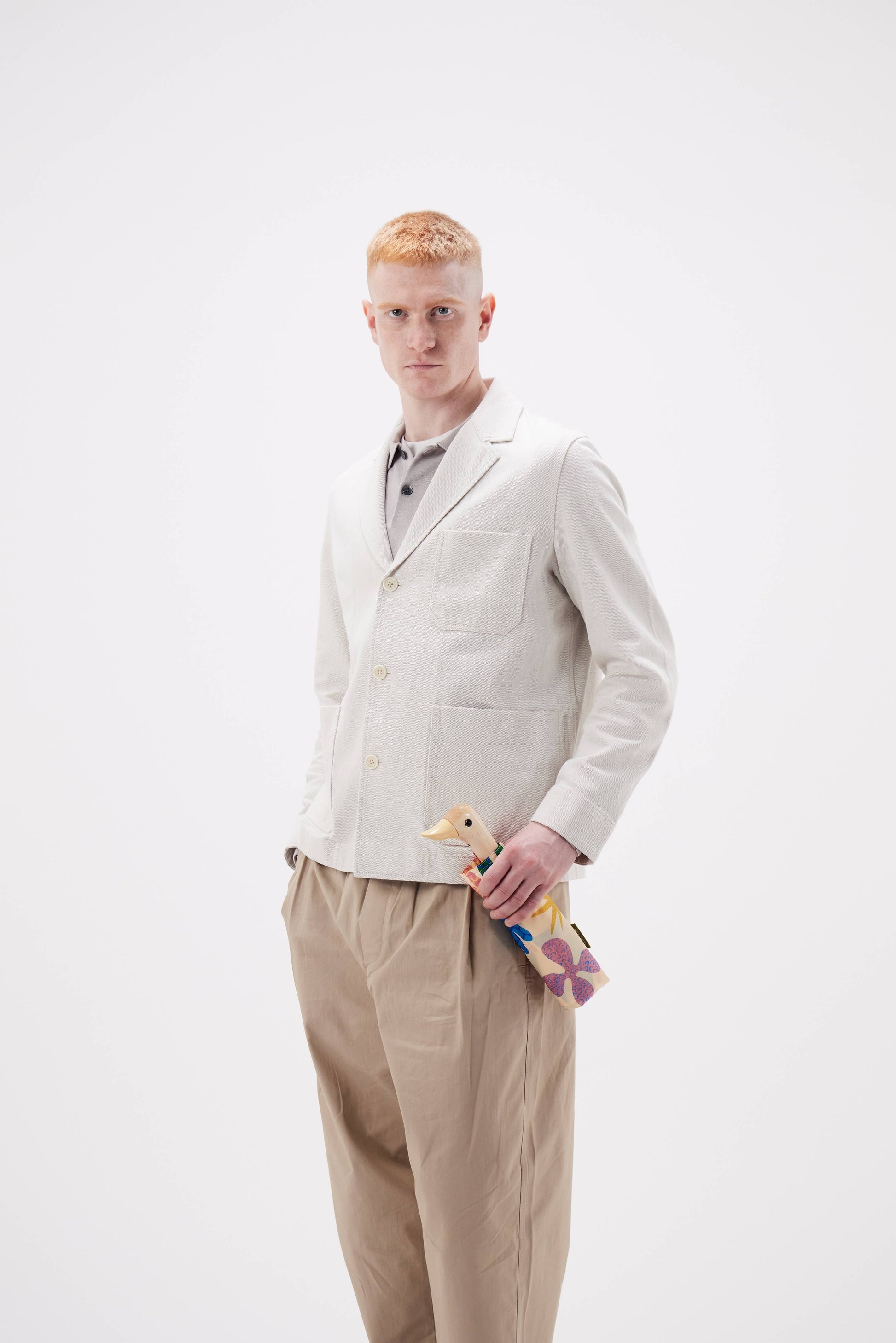 Compact Eco-Friendly Wind Resistant Duckhead Umbrella - Deli