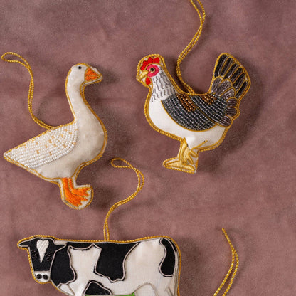 Chicken Tree Decoration (Virgin Plastic Free)