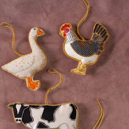 Goose Tree Decoration (Virgin Plastic Free)