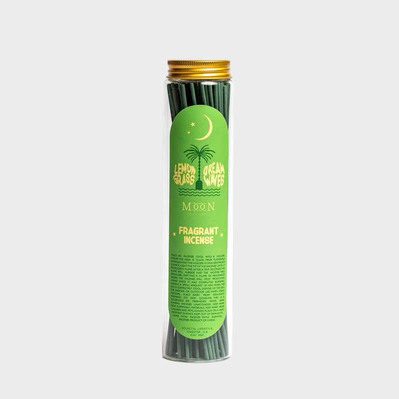 Lemongrass Dream Waves - 100 Incense Stick Jar