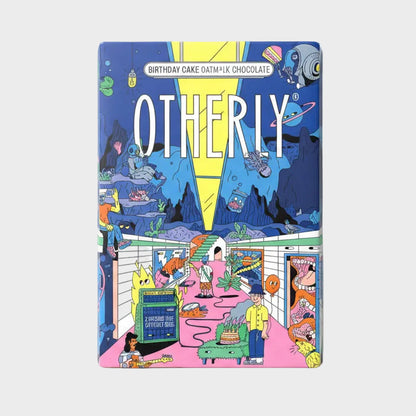 Birthday Cake Oatm*lk Chocolate Bar 120g - Vegan