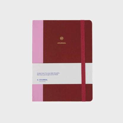 A-Journal Notebook Cherry Red