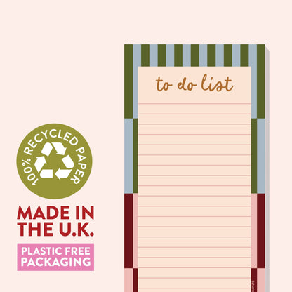 Boho Nouveau - To Do List Pad