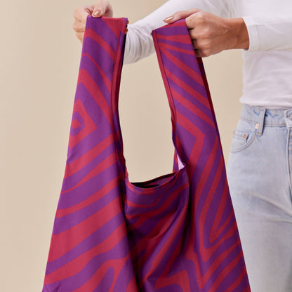 Swirl in Pink Reusable Eco Friendly Shopping Bag