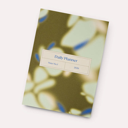 Hazy 2026 Dated Daily Planner Book