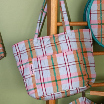 Confetti Plaid Quilted Bag