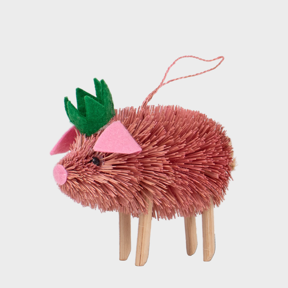 Bristle Pig Decoration