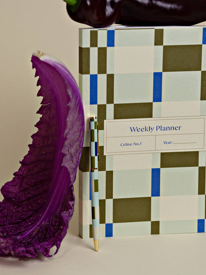 Celine Undated Weekly Planner Book